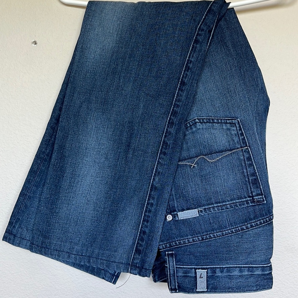 Mens 7 for all Mankind Straight Jeans Size 30